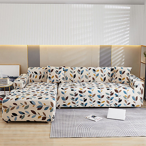 Beige Leaves Print Dustproof All-powerful Slipcovers Stretch L Shape Sofa Cover Super Soft Fabric Couch Cover Sofa Furniture Protector With One Free Boster Case
Beige Leaves Print Dustproof All-powerful Slipcovers Stretch L Shape Sofa Cover Super Soft Fabric Couch Cover Sofa Furniture Protector With One Free Boster Case
