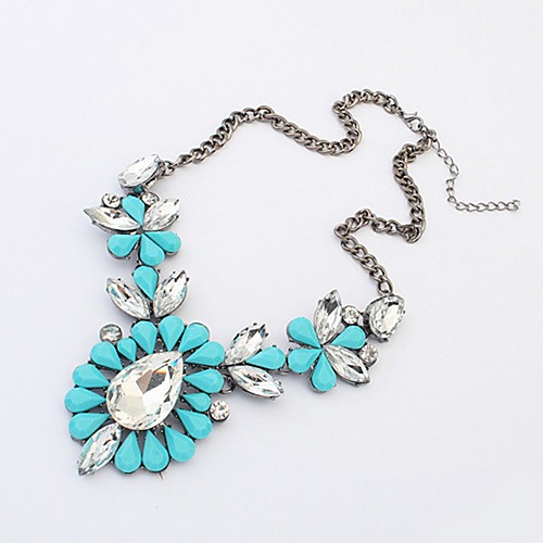 Women's Necklace Boho Acrylic Imitation Diamond Alloy Blue Rose Red 456 cm Necklace Jewelry 1pc For Festival
Women's Necklace Boho Acrylic Imitation Diamond Alloy Blue Rose Red 456 cm Necklace Jewelry 1pc For Festival