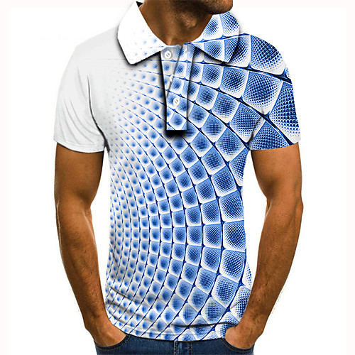 Men's Golf Shirt Tennis Shirt 3D Print 3D Graphic Prints Button-Down Short Sleeve Street Tops Casual Fashion Cool Blue / Sports
Men's Golf Shirt Tennis Shirt 3D Print 3D Graphic Prints Button-Down Short Sleeve Street Tops Casual Fashion Cool Blue / Sports