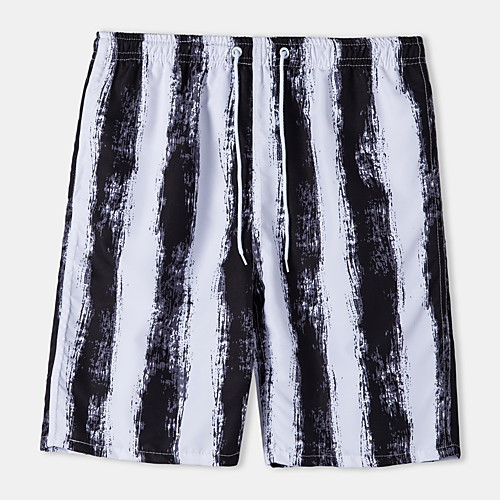 Men's Basic Hawaiian Sports Daily Holiday Chinos Pants Stripe Knee Length Drawstring Black / White
Men's Basic Hawaiian Sports Daily Holiday Chinos Pants Stripe Knee Length Drawstring Black / White