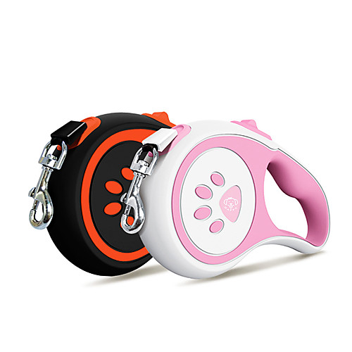 Dog Cat Training Leash Dog Leash Pet Walking Leash Retractable Adjustable Flexible Escape Proof With Anti-Slip Handle Outdoor Walking Footprint / Paw Nylon Small Dog Medium Dog Blue Pink Orange Green
Dog Cat Training Leash Dog Leash Pet Walking Leash Retractable Adjustable Flexible Escape Proof With Anti-Slip Handle Outdoor Walking Footprint / Paw Nylon Small Dog Medium Dog Blue Pink Orange Green