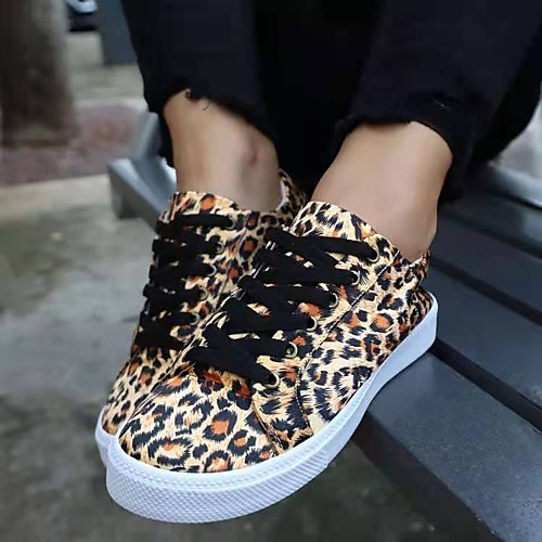 Women's Slippers & Flip-Flops Flat Heel Round Toe PU Leopard Leopard Black Red
Women's Slippers & Flip-Flops Flat Heel Round Toe PU Leopard Leopard Black Red