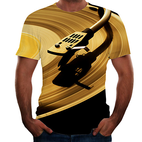 Men's T shirt 3D Print 3D Rivet Mesh Short Sleeve Casual Tops Blue Yellow Rainbow
Men's T shirt 3D Print 3D Rivet Mesh Short Sleeve Casual Tops Blue Yellow Rainbow