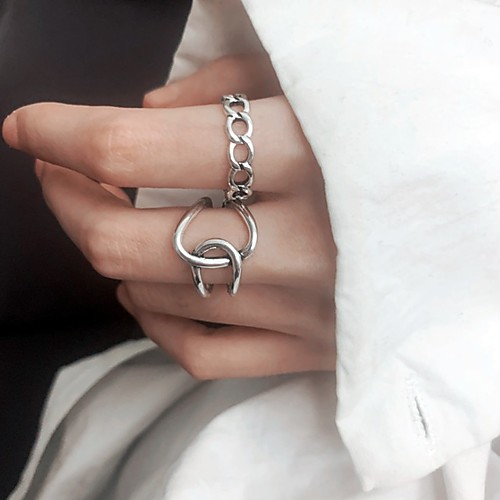 Band Ring Retro Silver Alloy Cross Punk European Trendy 1pc Adjustable / Adjustable Ring
Band Ring Retro Silver Alloy Cross Punk European Trendy 1pc Adjustable / Adjustable Ring