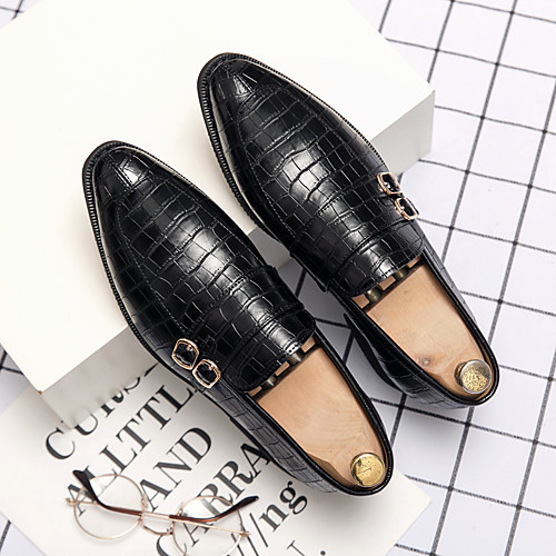 Men's Oxfords Printed Oxfords Bullock Shoes Business Daily Walking Shoes PU Breathable Non-slipping Wear Proof Black Yellow Red Spring
Men's Oxfords Printed Oxfords Bullock Shoes Business Daily Walking Shoes PU Breathable Non-slipping Wear Proof Black Yellow Red Spring