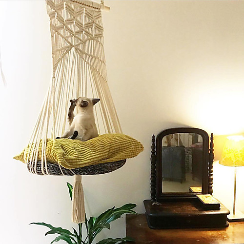 Hand Woven Macrame Tapestry Animal Hanger Holder Bohemian Boho Wall Hanging Ornament Art Decor Home Bedroom Living Room Decoration Nordic Handmade Tassel Cotton 40140cm
Hand Woven Macrame Tapestry Animal Hanger Holder Bohemian Boho Wall Hanging Ornament Art Decor Home Bedroom Living Room Decoration Nordic Handmade Tassel Cotton 40140cm