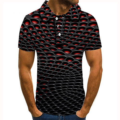 Men's Golf Shirt Tennis Shirt 3D Print 3D Graphic Prints Button-Down Short Sleeve Street Tops Casual Fashion Cool Black / Sports
Men's Golf Shirt Tennis Shirt 3D Print 3D Graphic Prints Button-Down Short Sleeve Street Tops Casual Fashion Cool Black / Sports