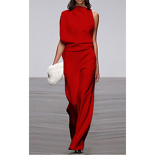 Women's Sheath Dress Maxi long Dress Red Sleeveless Solid Color Patchwork Fall Summer Round Neck Elegant Casual 2021 S M L XL XXL
Women's Sheath Dress Maxi long Dress Red Sleeveless Solid Color Patchwork Fall Summer Round Neck Elegant Casual 2021 S M L XL XXL