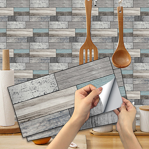 Imitation Wood Grain Ceramic Tile Kitchen Bathroom Self-adhesive Paper Waterproof And Oil-proof Ultramarine Wood Grain Sheet Self-adhesive Decorative Wall Sti
Imitation Wood Grain Ceramic Tile Kitchen Bathroom Self-adhesive Paper Waterproof And Oil-proof Ultramarine Wood Grain Sheet Self-adhesive Decorative Wall Sti
