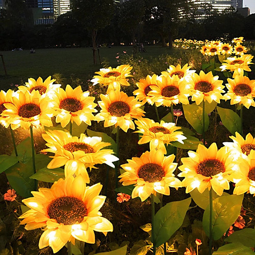 Solar Lights Outdoor Solar Power Garden Lawn Lights Artificial Outdoor Waterproof Sets Plants Sunflower Lawn Light Stake Lamp for Courtyard Patio Garden Outdoor Landscape Path Decoration Lighting IP65
Solar Lights Outdoor Solar Power Garden Lawn Lights Artificial Outdoor Waterproof Sets Plants Sunflower Lawn Light Stake Lamp for Courtyard Patio Garden Outdoor Landscape Path Decoration Lighting IP65