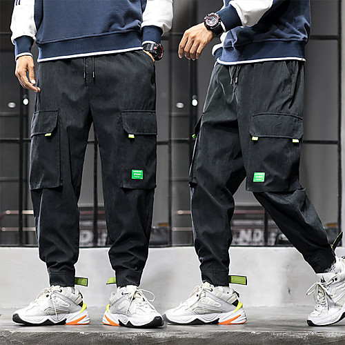 Men's Casual / Sporty Athleisure Breathable Outdoor Sports Sport Daily Tactical Cargo Pants Plain Full Length Drawstring Pocket Black Khaki Gray
Men's Casual / Sporty Athleisure Breathable Outdoor Sports Sport Daily Tactical Cargo Pants Plain Full Length Drawstring Pocket Black Khaki Gray