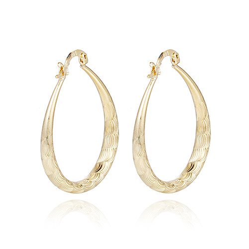 Women's Hoop Earrings Geometrical Precious Fashion Silver Plated Gold Plated Earrings Jewelry Gold / Silver For Christmas Party Evening Street Gift Date 1 Pair
Women's Hoop Earrings Geometrical Precious Fashion Silver Plated Gold Plated Earrings Jewelry Gold / Silver For Christmas Party Evening Street Gift Date 1 Pair