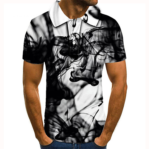 Men's Golf Shirt Tennis Shirt 3D Print Abstract Graphic Prints Button-Down Short Sleeve Street Tops Casual Fashion Cool Black / Sports
Men's Golf Shirt Tennis Shirt 3D Print Abstract Graphic Prints Button-Down Short Sleeve Street Tops Casual Fashion Cool Black / Sports