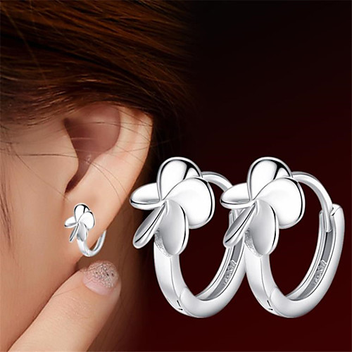 Women's Hoop Earrings Classic Fashion Romantic Punk Trendy Cute Sweet Earrings Jewelry Silver For Street Gift Date Birthday Festival 1 Pair
Women's Hoop Earrings Classic Fashion Romantic Punk Trendy Cute Sweet Earrings Jewelry Silver For Street Gift Date Birthday Festival 1 Pair