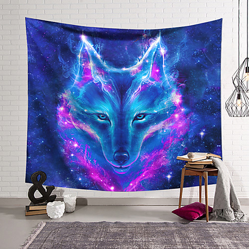 Wall Tapestry Art Decor Blanket Curtain Hanging Home Bedroom Living Room Decoration Polyester Wolf
Wall Tapestry Art Decor Blanket Curtain Hanging Home Bedroom Living Room Decoration Polyester Wolf
