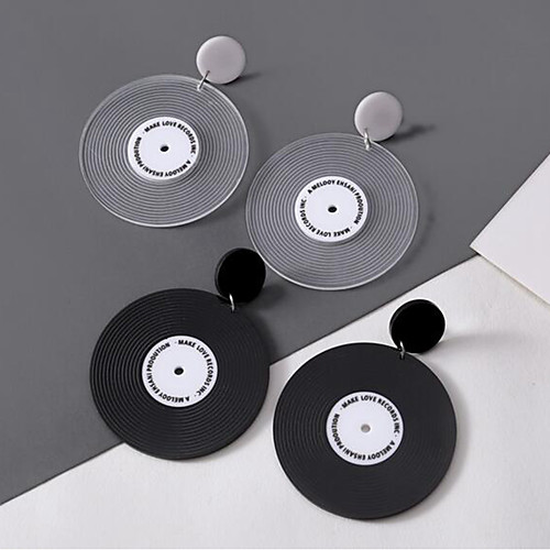Women's Drop Earrings Statement Earrings Jewelry White / Black For Date Festival 1 Pair
Women's Drop Earrings Statement Earrings Jewelry White / Black For Date Festival 1 Pair