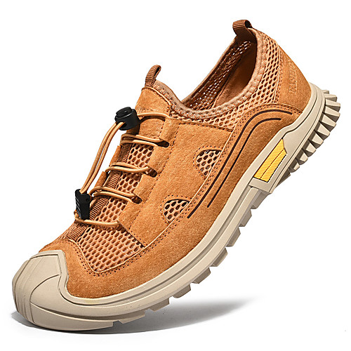 Men's Sandals Leather Shoes Flat Sandals Sporty Casual Beach Daily Outdoor Walking Shoes Trail Running Shoes Nappa Leather Synthetics Breathable Handmade Non-slipping Booties / Ankle Boots Almond
Men's Sandals Leather Shoes Flat Sandals Sporty Casual Beach Daily Outdoor Walking Shoes Trail Running Shoes Nappa Leather Synthetics Breathable Handmade Non-slipping Booties / Ankle Boots Almond