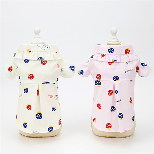 Dog Cat Shirt / T-Shirt Fruit Adorable Cute Dailywear Casual / Daily Dog Clothes Puppy Clothes Dog Outfits Breathable Yellow Pink Costume for Girl and Boy Dog Padded Fabric S M L XL XXL
Dog Cat Shirt / T-Shirt Fruit Adorable Cute Dailywear Casual / Daily Dog Clothes Puppy Clothes Dog Outfits Breathable Yellow Pink Costume for Girl and Boy Dog Padded Fabric S M L XL XXL