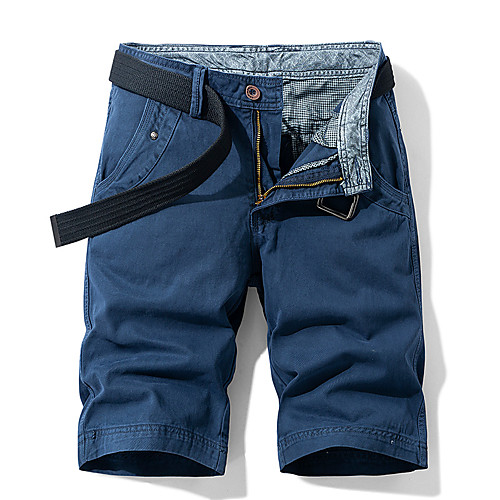 Men's Shorts Cargo Shorts Shorts Pants Solid Colored ArmyGreen Black Blue Khaki Gray
Men's Shorts Cargo Shorts Shorts Pants Solid Colored ArmyGreen Black Blue Khaki Gray