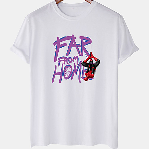 Men's Unisex Tee T shirt Shirt Hot Stamping Spiderman Plus Size Short Sleeve Casual Tops 100% Cotton Basic Designer Big and Tall White Yellow Khaki / Summer
Men's Unisex Tee T shirt Shirt Hot Stamping Spiderman Plus Size Short Sleeve Casual Tops 100% Cotton Basic Designer Big and Tall White Yellow Khaki / Summer