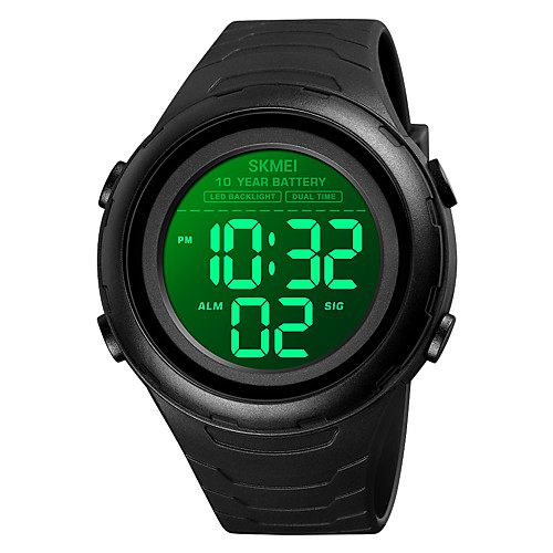 SKMEI Men's Sport Watch Digital Digital Sporty Stylish Calendar / date / day Chronograph Alarm Clock / One Year / Silicone
SKMEI Men's Sport Watch Digital Digital Sporty Stylish Calendar / date / day Chronograph Alarm Clock / One Year / Silicone