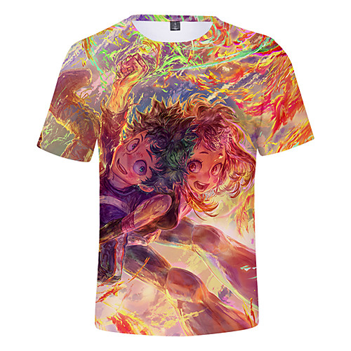 Inspired by My Hero Academia / Boku No Hero Cosplay Cosplay Costume T-shirt Terylene Graphic Printing T-shirt For Women's / Men's
Inspired by My Hero Academia / Boku No Hero Cosplay Cosplay Costume T-shirt Terylene Graphic Printing T-shirt For Women's / Men's