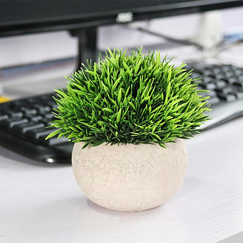 Desktop Simulation Bonsai Green Plant Short Needle Grass Half Round Paper Pulp Basin Simulation Bonsai With Basin Style 12cm
Desktop Simulation Bonsai Green Plant Short Needle Grass Half Round Paper Pulp Basin Simulation Bonsai With Basin Style 12cm