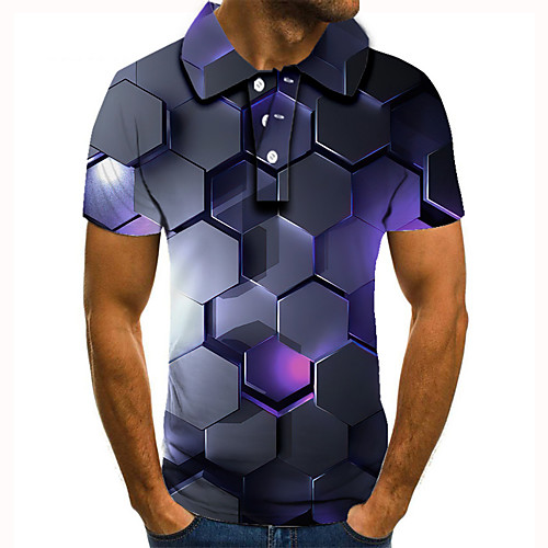 Men's Golf Shirt Tennis Shirt 3D Print 3D Graphic Prints Button-Down Short Sleeve Street Tops Casual Fashion Cool Gray / Sports
Men's Golf Shirt Tennis Shirt 3D Print 3D Graphic Prints Button-Down Short Sleeve Street Tops Casual Fashion Cool Gray / Sports
