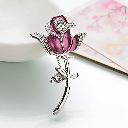 reizteko vintage inspired crystal rhinestone rose flower brooch pin flower ribbon bow pendant (purple)
reizteko vintage inspired crystal rhinestone rose flower brooch pin flower ribbon bow pendant (purple)