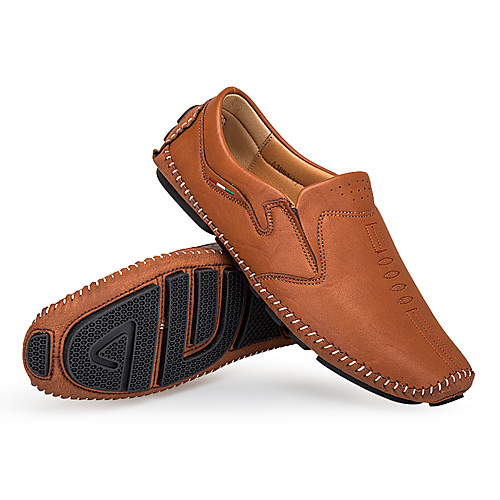Men's Loafers & Slip-Ons Comfort Loafers Dress Loafers Business Casual Vintage Daily Outdoor Walking Shoes Nappa Leather Cowhide Breathable Handmade Non-slipping Booties / Ankle Boots Black Brown
Men's Loafers & Slip-Ons Comfort Loafers Dress Loafers Business Casual Vintage Daily Outdoor Walking Shoes Nappa Leather Cowhide Breathable Handmade Non-slipping Booties / Ankle Boots Black Brown