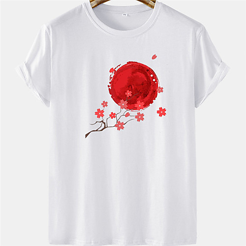 Men's Unisex Tee T shirt Hot Stamping Floral Sun Plus Size Short Sleeve Casual Tops 100% Cotton Basic Designer Big and Tall White Black Yellow
Men's Unisex Tee T shirt Hot Stamping Floral Sun Plus Size Short Sleeve Casual Tops 100% Cotton Basic Designer Big and Tall White Black Yellow