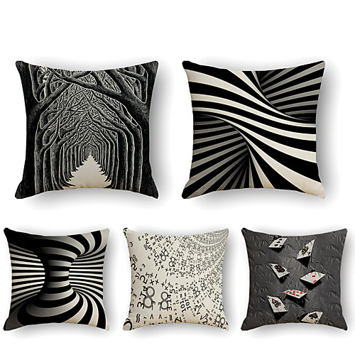 Cushion Cover 5PCS Faux Linen Soft Print Square Throw Pillow Cover Cushion Case Pillowcase for Sofa Bedroom 45 x 45 cm (18 x 18 Inch) Superior Quality Mashine Washable
Cushion Cover 5PCS Faux Linen Soft Print Square Throw Pillow Cover Cushion Case Pillowcase for Sofa Bedroom 45 x 45 cm (18 x 18 Inch) Superior Quality Mashine Washable