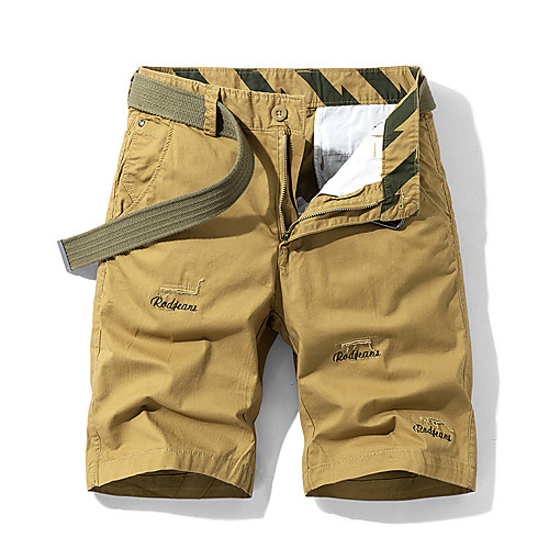 Men's Shorts Cargo Shorts Shorts Pants Solid Colored ArmyGreen Black Blue Red Khaki
Men's Shorts Cargo Shorts Shorts Pants Solid Colored ArmyGreen Black Blue Red Khaki