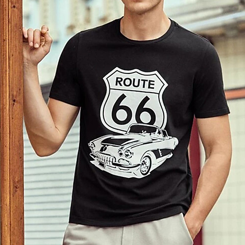 Men's Unisex Tee T shirt Shirt Hot Stamping Graphic Prints Car Plus Size Print Short Sleeve Casual Tops 100% Cotton Basic Designer Big and Tall Round Neck Black / Summer
Men's Unisex Tee T shirt Shirt Hot Stamping Graphic Prints Car Plus Size Print Short Sleeve Casual Tops 100% Cotton Basic Designer Big and Tall Round Neck Black / Summer