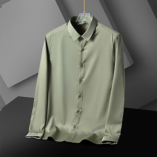 Men's Shirt Solid Colored Button-Down Long Sleeve Casual Tops Business Formal Casual Blue Yellow Blushing Pink / Work
Men's Shirt Solid Colored Button-Down Long Sleeve Casual Tops Business Formal Casual Blue Yellow Blushing Pink / Work