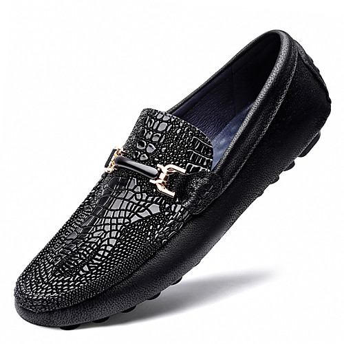Men's Loafers & Slip-Ons Leather Shoes Tassel Loafers Dress Loafers Business Casual Classic Daily Party & Evening Nappa Leather Cowhide Non-slipping Wear Proof Booties / Ankle Boots Black Spring
Men's Loafers & Slip-Ons Leather Shoes Tassel Loafers Dress Loafers Business Casual Classic Daily Party & Evening Nappa Leather Cowhide Non-slipping Wear Proof Booties / Ankle Boots Black Spring