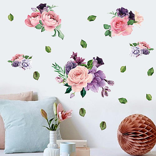 Wall Sticker Blooming Peony Cabinet TV Setting Sitting Room Porch Modern Northern European Decorative Wall Stickers
Wall Sticker Blooming Peony Cabinet TV Setting Sitting Room Porch Modern Northern European Decorative Wall Stickers