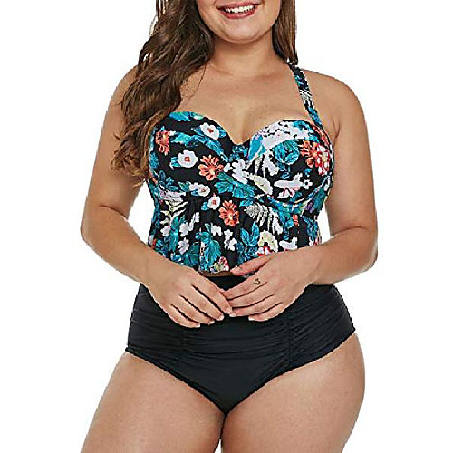 lalagen womens plus size strap peplum tankini two piece bathing suit swimwear blue summer m
lalagen womens plus size strap peplum tankini two piece bathing suit swimwear blue summer m