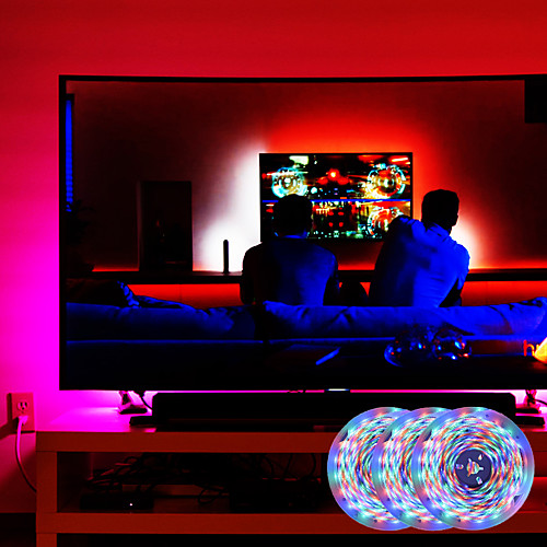LED Strip Lights Voice Control Music Version RGB Light Strip 5M 10M 15M 20M Light Sets Tiktok Light Strips 2835 SMD with IR 24 Keys Remote Control 12V Adapter Kit for Bedroom Home Party TV Back Lights
LED Strip Lights Voice Control Music Version RGB Light Strip 5M 10M 15M 20M Light Sets Tiktok Light Strips 2835 SMD with IR 24 Keys Remote Control 12V Adapter Kit for Bedroom Home Party TV Back Lights