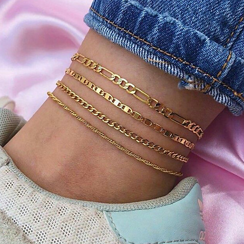 set combination foot jewelry fashion simple multi-layer anklet metal alloy chain type anklet women
set combination foot jewelry fashion simple multi-layer anklet metal alloy chain type anklet women