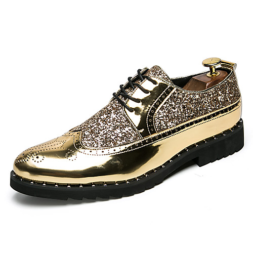 Men's Oxfords Printed Oxfords Business Casual Classic Daily Party & Evening Nappa Leather Cowhide Non-slipping Wear Proof Booties / Ankle Boots Black Gold Spring Summer
Men's Oxfords Printed Oxfords Business Casual Classic Daily Party & Evening Nappa Leather Cowhide Non-slipping Wear Proof Booties / Ankle Boots Black Gold Spring Summer