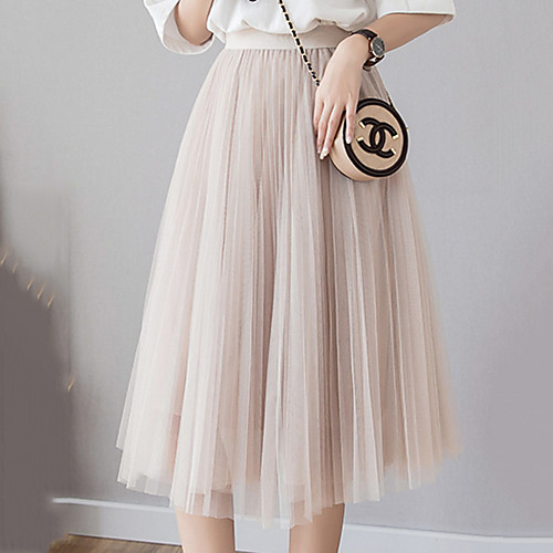 Women's Date Vacation Active Streetwear Skirts Solid Colored Layered Pleated Red Yellow Orange
Women's Date Vacation Active Streetwear Skirts Solid Colored Layered Pleated Red Yellow Orange