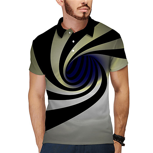 Men's Golf Shirt 3D Print 3D Graphic Prints Button-Down Print Short Sleeve Daily Tops Casual Designer Big and Tall Yellow Gray / Summer
Men's Golf Shirt 3D Print 3D Graphic Prints Button-Down Print Short Sleeve Daily Tops Casual Designer Big and Tall Yellow Gray / Summer
