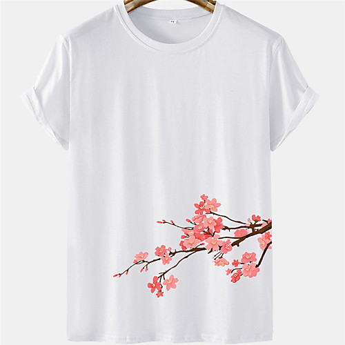 Men's Unisex Tee T shirt Hot Stamping Floral Plus Size Short Sleeve Casual Tops 100% Cotton Basic Designer Big and Tall White Black Khaki
Men's Unisex Tee T shirt Hot Stamping Floral Plus Size Short Sleeve Casual Tops 100% Cotton Basic Designer Big and Tall White Black Khaki
