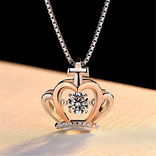 Women's Pendant Necklace Charm Necklace Classic Cross Precious Fashion Zircon Copper Rose Gold Plated Rose Gold 45 cm Necklace Jewelry 1pc For Christmas Party Evening Street Gift Festival
Women's Pendant Necklace Charm Necklace Classic Cross Precious Fashion Zircon Copper Rose Gold Plated Rose Gold 45 cm Necklace Jewelry 1pc For Christmas Party Evening Street Gift Festival
