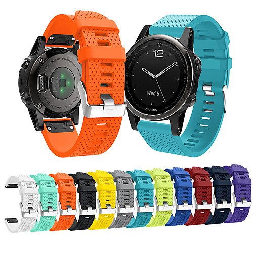 Smart Watch Band for Garmin 1 pcs Modern Buckle Silicone Replacement Wrist Strap for Fenix 5x Fenix 5s Fenix 5 Fenix 5s Quickfit Fenix 5 Plus 20mm 22mm 26mm
Smart Watch Band for Garmin 1 pcs Modern Buckle Silicone Replacement Wrist Strap for Fenix 5x Fenix 5s Fenix 5 Fenix 5s Quickfit Fenix 5 Plus 20mm 22mm 26mm