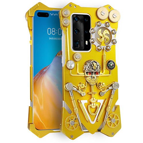 Luxury Armor Metal Aluminum Pure Copper Phone Case For HUAWEI P40 Pro HUAWEI P40 Pro Mechanical Gear Purely Handmade Skull Phone Shell Back Cover For Honor 30 Honor Play4
Luxury Armor Metal Aluminum Pure Copper Phone Case For HUAWEI P40 Pro HUAWEI P40 Pro Mechanical Gear Purely Handmade Skull Phone Shell Back Cover For Honor 30 Honor Play4