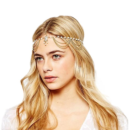 Classic Style Retro Alloy Headpiece with Pearls / Tassel 1 Piece Special Occasion / Party / Evening Headpiece
Classic Style Retro Alloy Headpiece with Pearls / Tassel 1 Piece Special Occasion / Party / Evening Headpiece