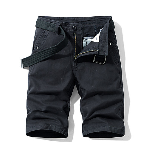 Men's Shorts Cargo Shorts Shorts Pants Solid Colored ArmyGreen Black Blue Khaki Gray
Men's Shorts Cargo Shorts Shorts Pants Solid Colored ArmyGreen Black Blue Khaki Gray