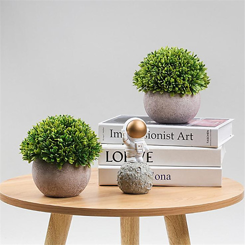 Simulated Bonsai Melaleuca Grass Half Round Paper Pulp Pot Green Plant Simulation Bonsai 12cm
Simulated Bonsai Melaleuca Grass Half Round Paper Pulp Pot Green Plant Simulation Bonsai 12cm